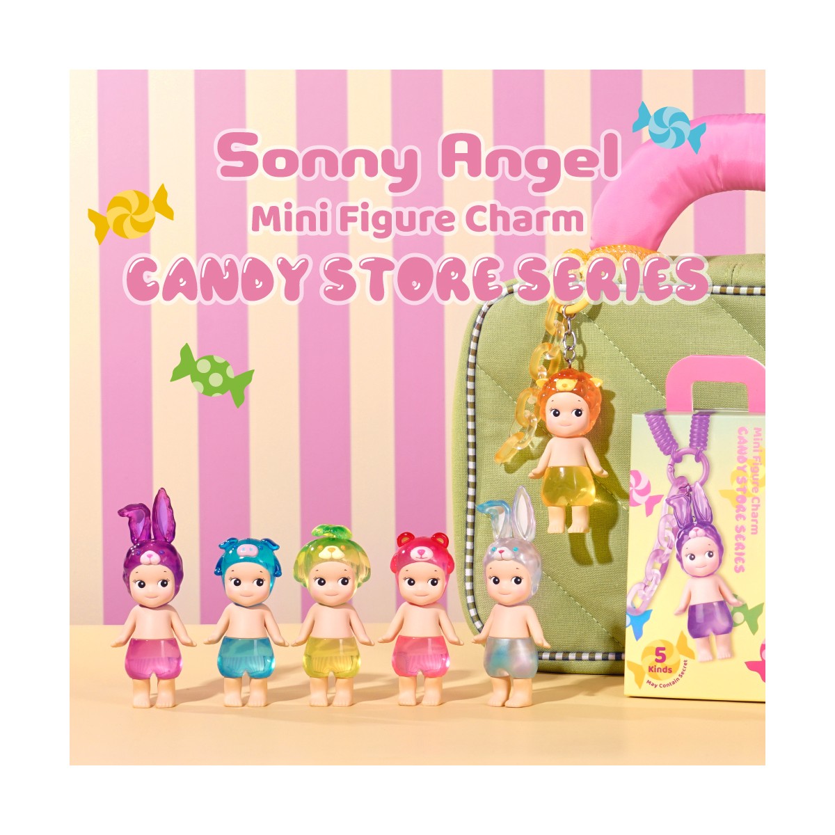 Porte-clés Sonny Angel Candy Store
